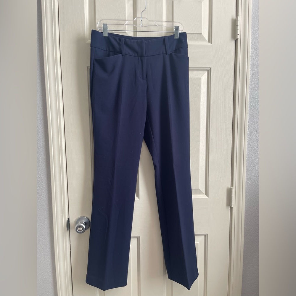 New York & Company Dark Blue Women's Trousers